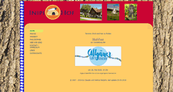 Desktop Screenshot of inipi-hof.de